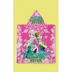 Детско пончо Frozen Fever Pink