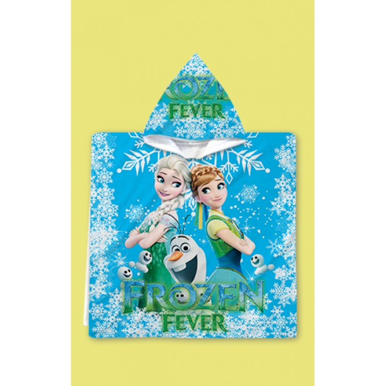 Детско пончо Frozen Treska Blue