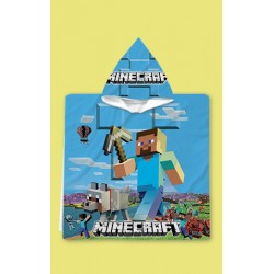 Детско пончо Minecraft 2