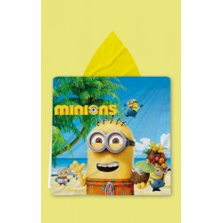 Детско пончо Minions Beach
