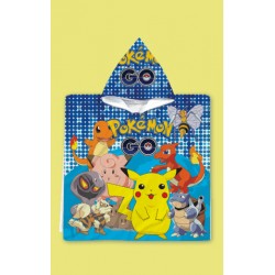 Детско пончо с качулка Pokémon GO