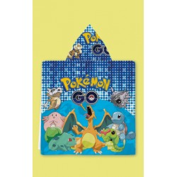 Детско пончо с качулка Pokémon GO