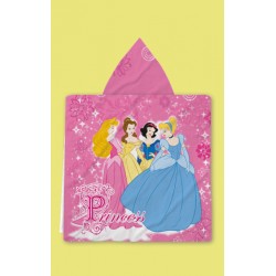 Детско пончо с качулка Princess