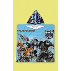 Детско пончо с качулка Transformers