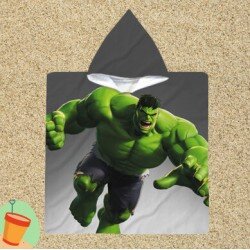 Детска кърпа пончо Хълк - Hulk