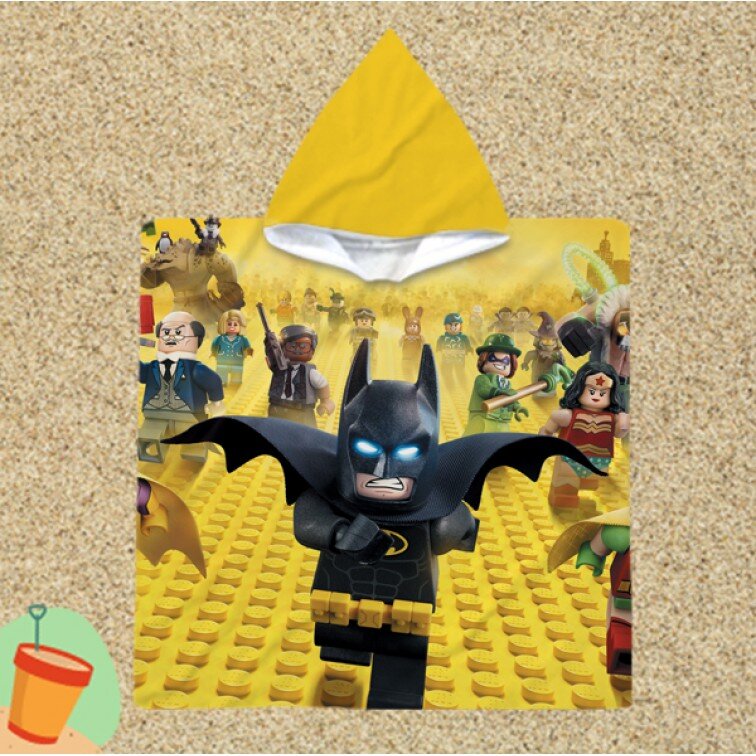 Детско пончо за плаж Лего - Lego