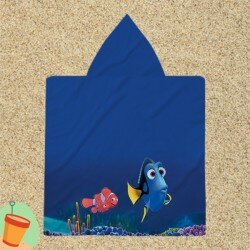 Детско пончо за плаж Търсенето на Дори - Fiding Dory