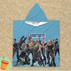 Плажно пончо за деца Фортнайт - Fortnite Game
