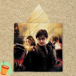 Плажно пончо за деца Хари Потър - Harry Potter