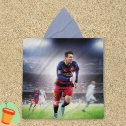 Футболно пончо за плаж Меси - Messi