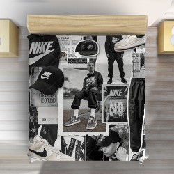 Модерно покривало за легло Y2K Nike