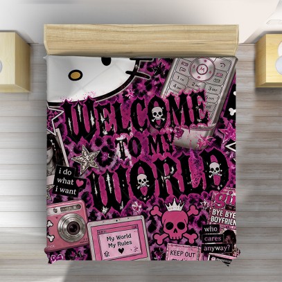 Модерно шалте Y2K Добре дошъл в моя свят -  Y2K Welcome To My World