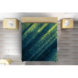Дизайнерско шалте Аквагрийн - Electric aquagreen