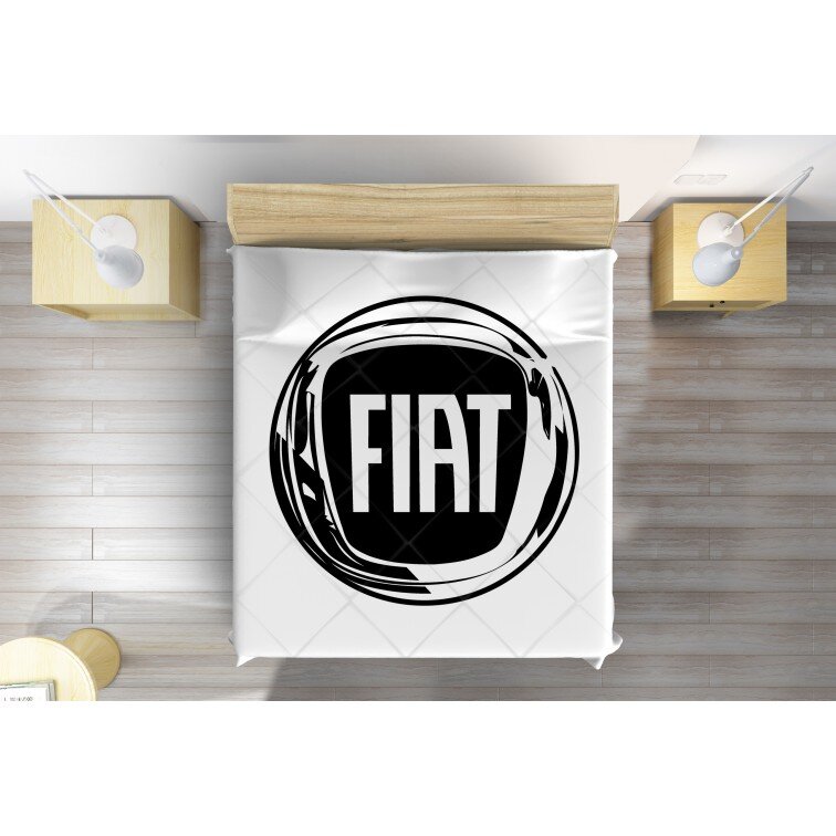 Ефекнто 3D шалте с лого Фиат - Fiat Logo