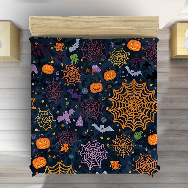 3D покривало за легло Хелоуин Паяк - Halloween Spider