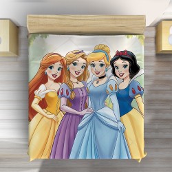 3D покривало за легло Любими принцеси - Favourite Princesses