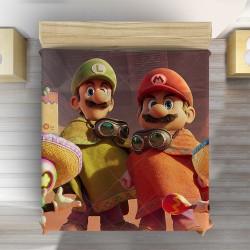 3D покривало за легло Марио и Луиджи - Mario & Luigi