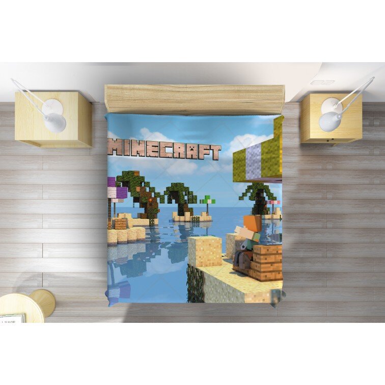 3D шалте за легло Майнкрафт - Minecraft