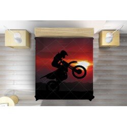 Шалте за легло Мотор по залез - Motocycle Sunset