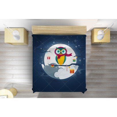 Коледно шалте Бухал - Owl