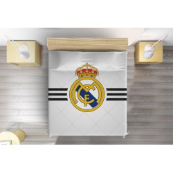 Футболно Шалте с Лого Реал Мадрид с линии - Real Madrid Logo with Lines