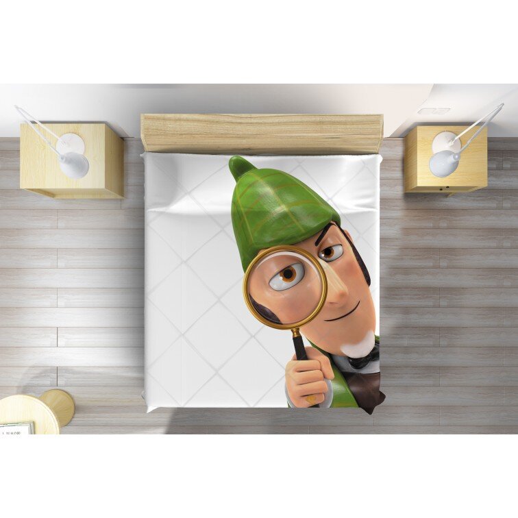 Детско 3D шалте Шерлок Гномс - Sherlock Gnomes White
