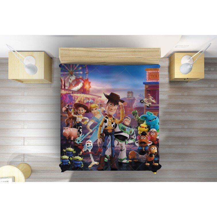 3D детска кувертюра Играта на играчките - Toy Story