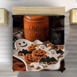 3D покривало за легло Лакомство или пакост - Trick or Treat