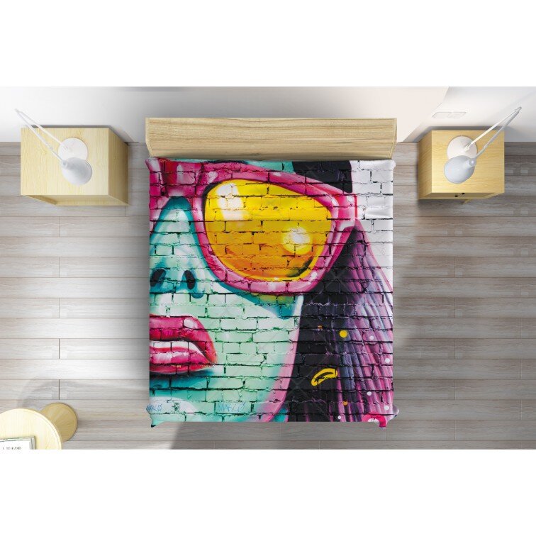 Красиво шалте Улично изкуство - Wall Art