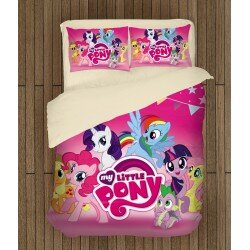 Детско спално бельо със завивка Малкото пони - My Little Pony