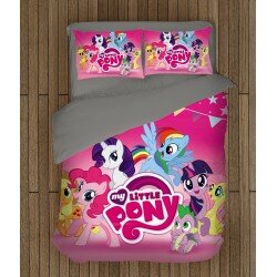 Детско спално бельо със завивка Малкото пони - My Little Pony
