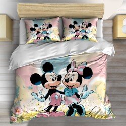 3D спално бельо The Magic of Mickey and Minnie - Магията на Мики и Мини