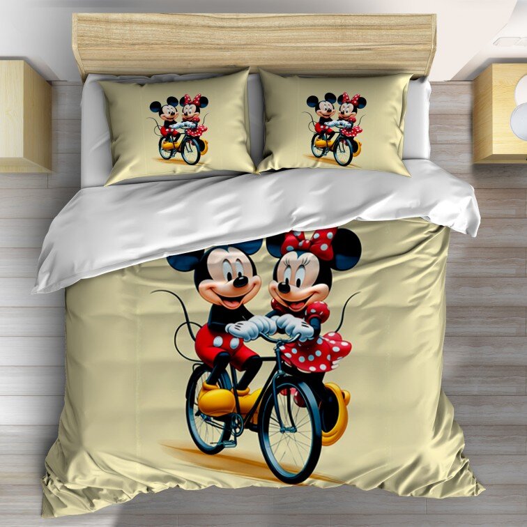 Спално бельо Mickey and Minnie's Bicycle Adventure - Велоприключение с Мики и Мини