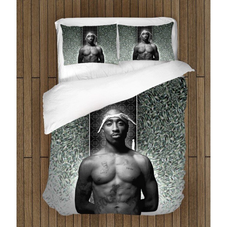 Фенски олекотен спален комплект със завивка 2pac
