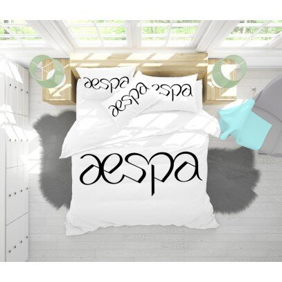 3D Спален комплект Logo Aespa - Лого Aespa