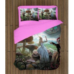 Спално бельо Алиса в страната на чудесата - Alice in Wonderland