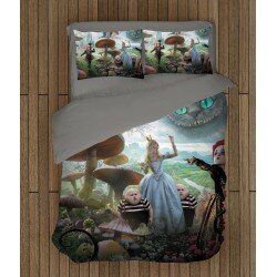 Спално бельо Алиса в страната на чудесата - Alice in Wonderland