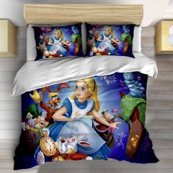 3D спален комплект Алиса в Страната на чудесата - Alice in Wonderland