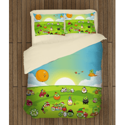 Спален комплект Енгри Бърдс и приятели - Angry Birds and Friends