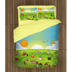Спален комплект Енгри Бърдс и приятели - Angry Birds and Friends