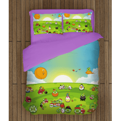 Спален комплект Енгри Бърдс и приятели - Angry Birds and Friends