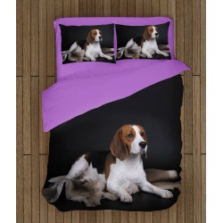 Спално бельо с куче Бигъл - Beagle