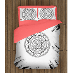 Спално бельо Черно-бяла Мандала - Black&White Mandala