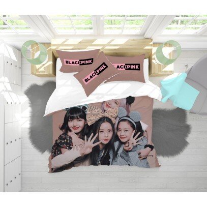 Фенски Спален Комплект момичетата на BlackPink