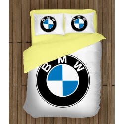 Ефектно спално бельо с лого БМВ - BMW Logo