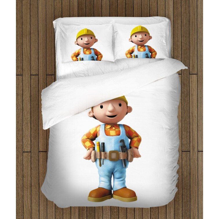 3D спален комплект за дете Строителят Боб - Bob The Builder