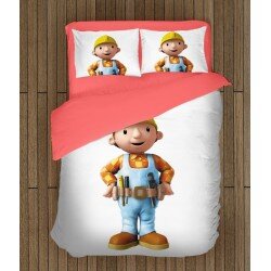 3D спален комплект за дете Строителят Боб - Bob The Builder