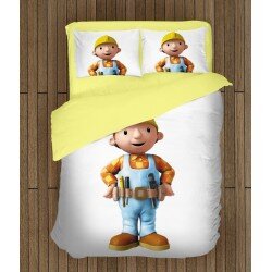 3D спален комплект за дете Строителят Боб - Bob The Builder