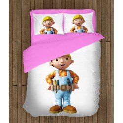 3D спален комплект за дете Строителят Боб - Bob The Builder