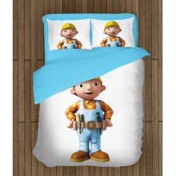 3D спален комплект за дете Строителят Боб - Bob The Builder